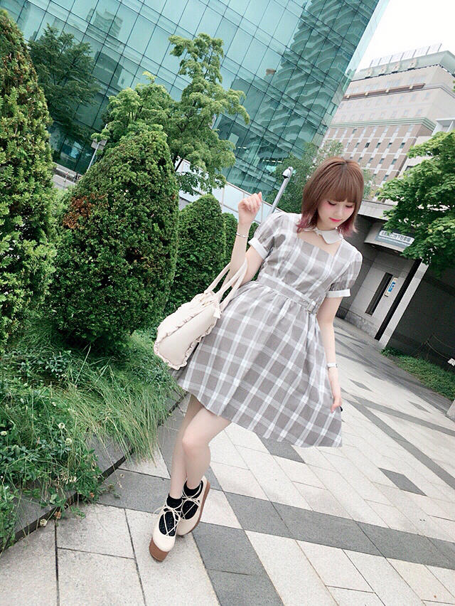 札幌パセオ♡♡フロント空きチェックワンピース♡カラバリcodeもご紹介♡♡