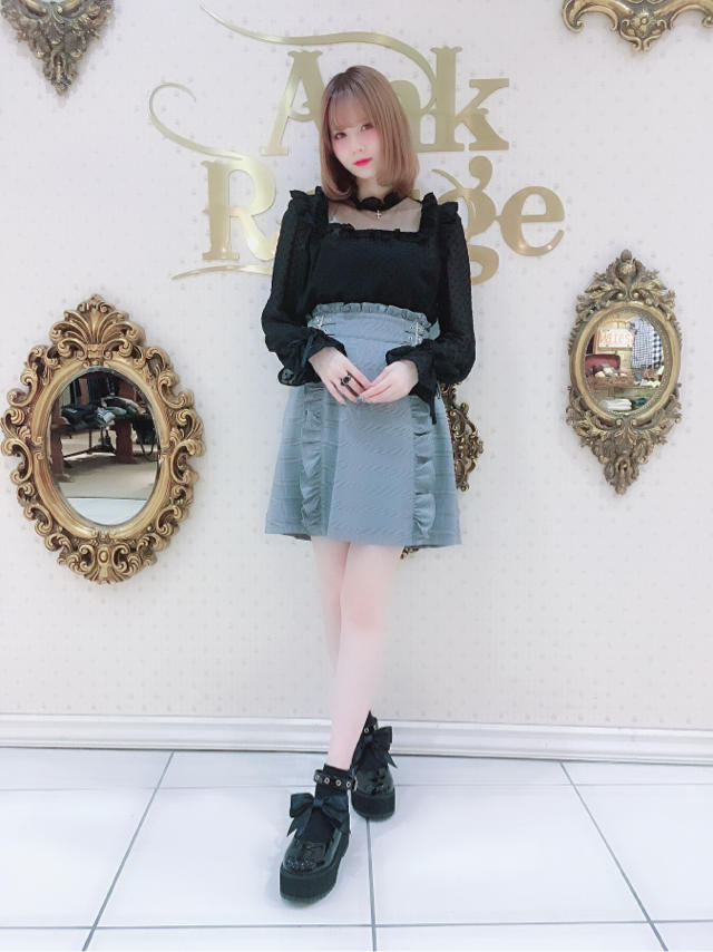 札幌パセオ♡今年人気のグレンチェックスカートでモノトーンコーデ♪