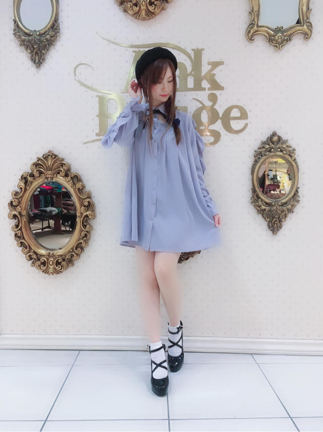 札幌パセオ♡大人気フリルタックシャツワンピ♡