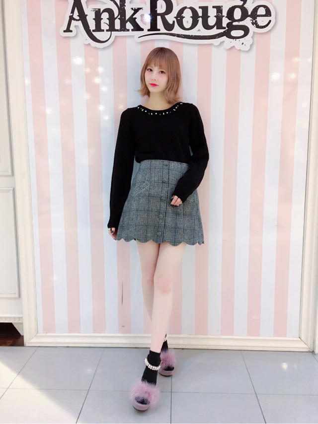 札幌パセオ♡オールブラックで大人可愛いコーデ♪