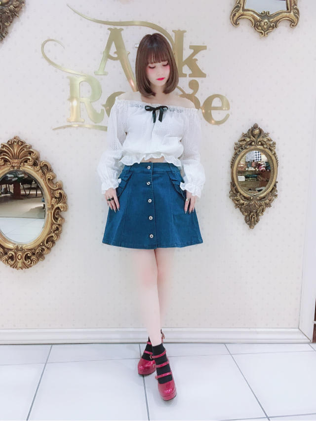 札幌パセオ♡デニムが主役のガーリーStyle♡