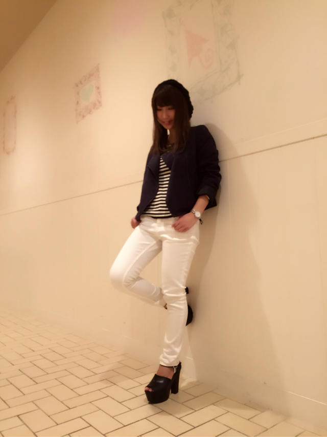 スエード素材ジャケット♡