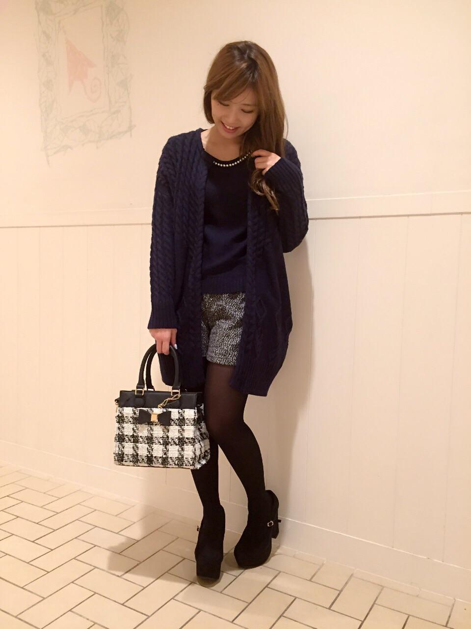 ツイードショートパンツ♡
