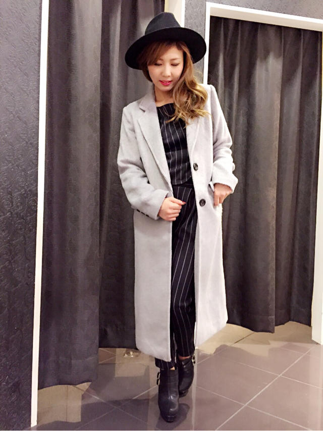 人気ストライプセットアップ♡