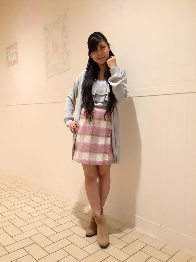 再入荷！！チェックスカート♡
