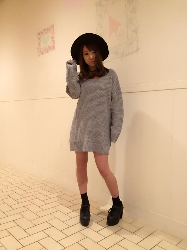 ゆるニットコーデ♡再入荷