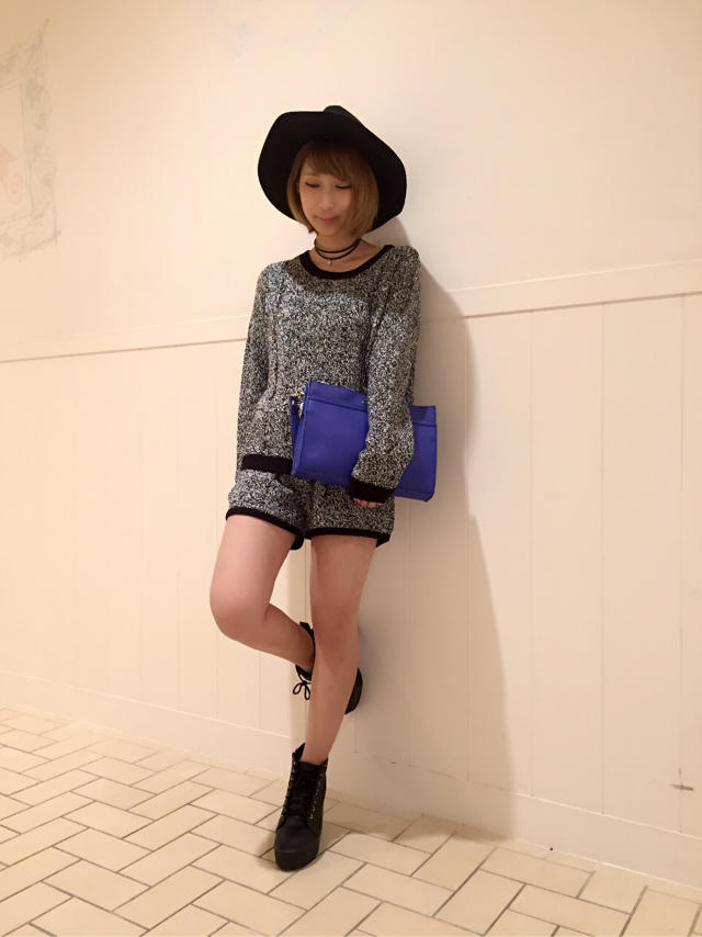 ケーブルニットセットアップ♡