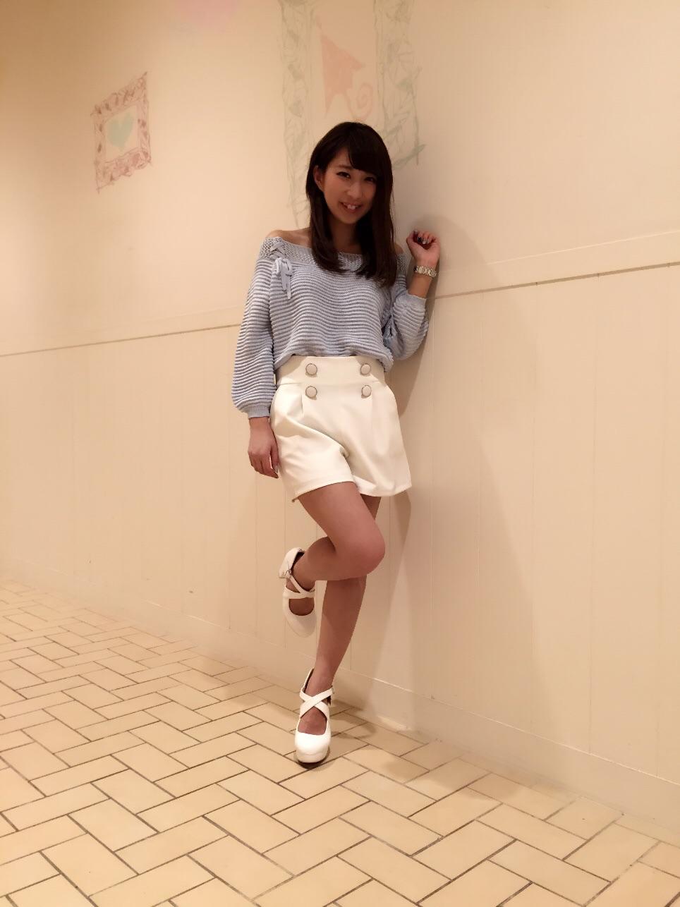 今季注目☆アイスブルーコーデ＾＾／