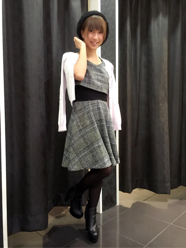 セシル全店人気チェックワンピ♡