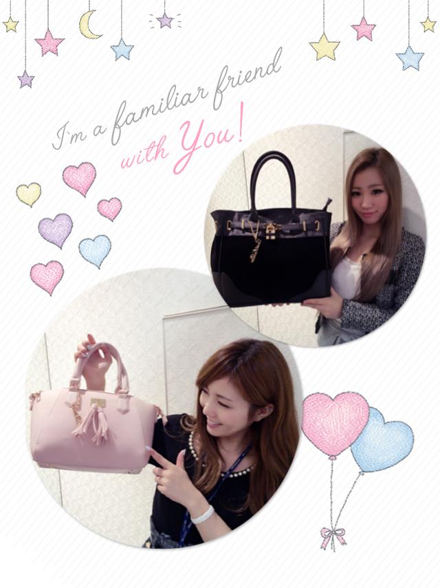 新作☆異素材Bag2種類(*^^*)