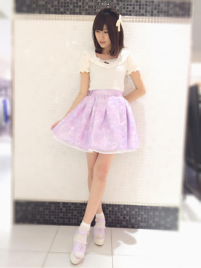 \♥︎/池袋店:大人気なギャラクシー柄★★ 夢かわスタイルコーデ♡