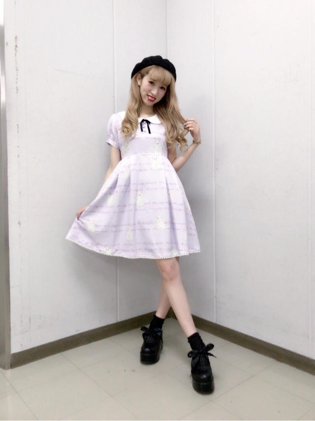 \♥︎/池袋店:猫ちゃん♡purpleでキュートなガーリースタイル♡