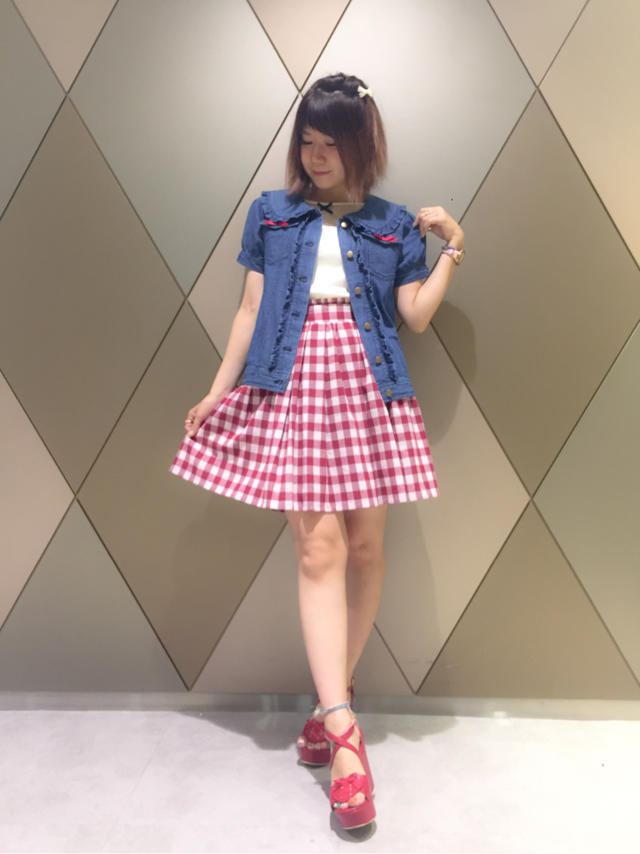 \♥︎/池袋店:カジュアルガーリーコーデ♡