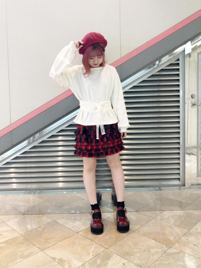 \♥︎/池袋店:ウエストに注目！！コルセットトップスでcasual code☻