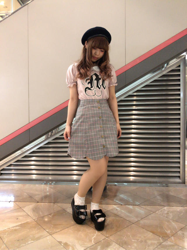 \♥︎/池袋店:  新作のトップスを使ったカジュアルガーリーコーデ♡