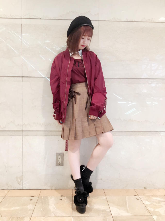 \♥︎/池袋店:これからの季節に大活躍なMA-1を使ったSchool Girl風Code