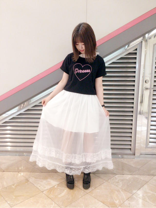 \♥︎/池袋店: 新作を使ったカジュアルガーリースタイル♡