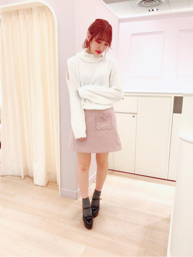 仙台店☆本日入荷した新作を使ったシンプルガーリーコーデ♡
