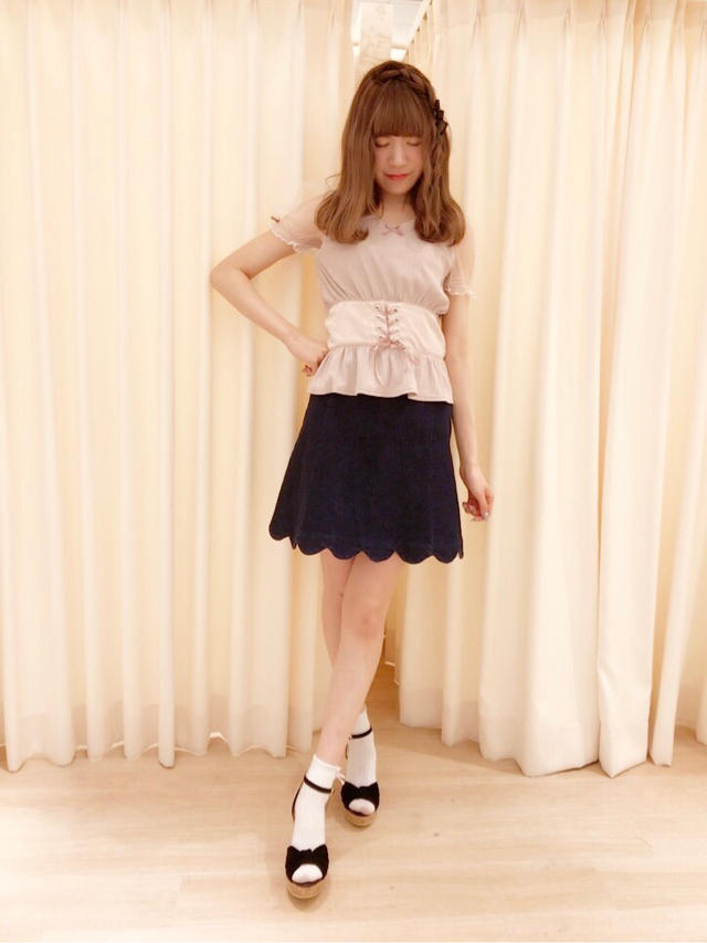 仙台店♡スタイルアップできちゃうカジュアルガーリーcode♪*。～最後にお知らせも・・！～