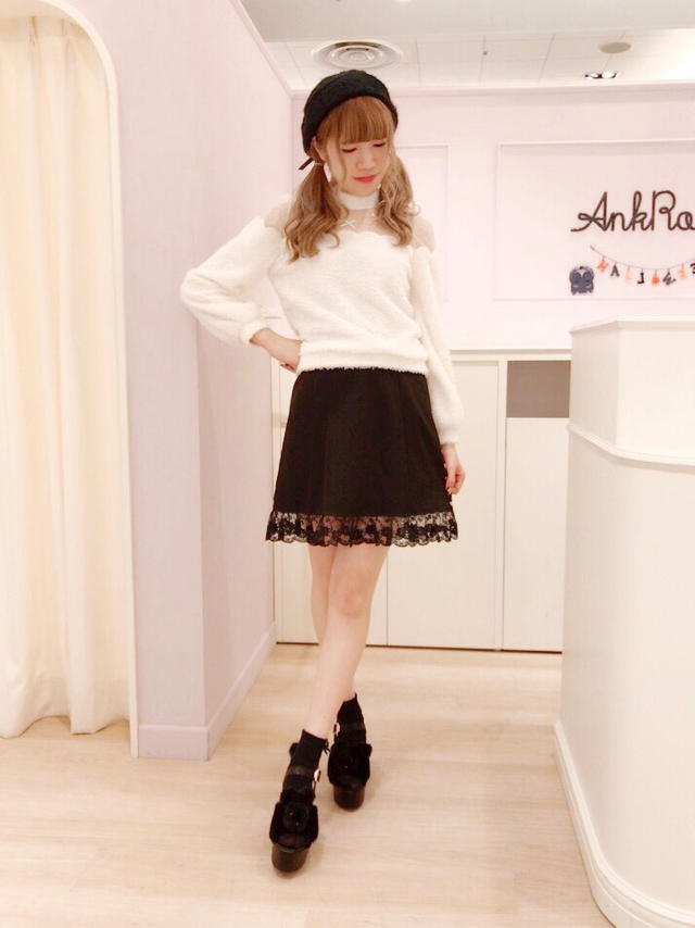仙台店☆プチリボンやハートスタッズがpointの甘辛code*·˚ ༘♡