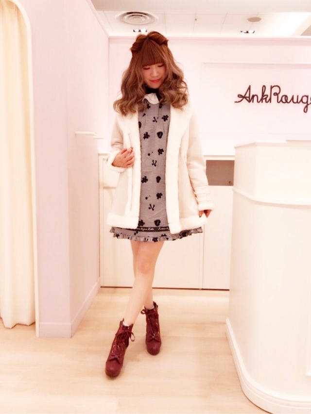 仙台店☆ふわふわなフェイクファーがpointのコートcode*·˚ ༘♡