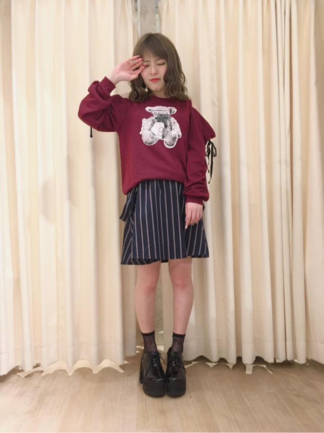 天王寺MIO♡ねむいのBearがポイントのcasual code...♡