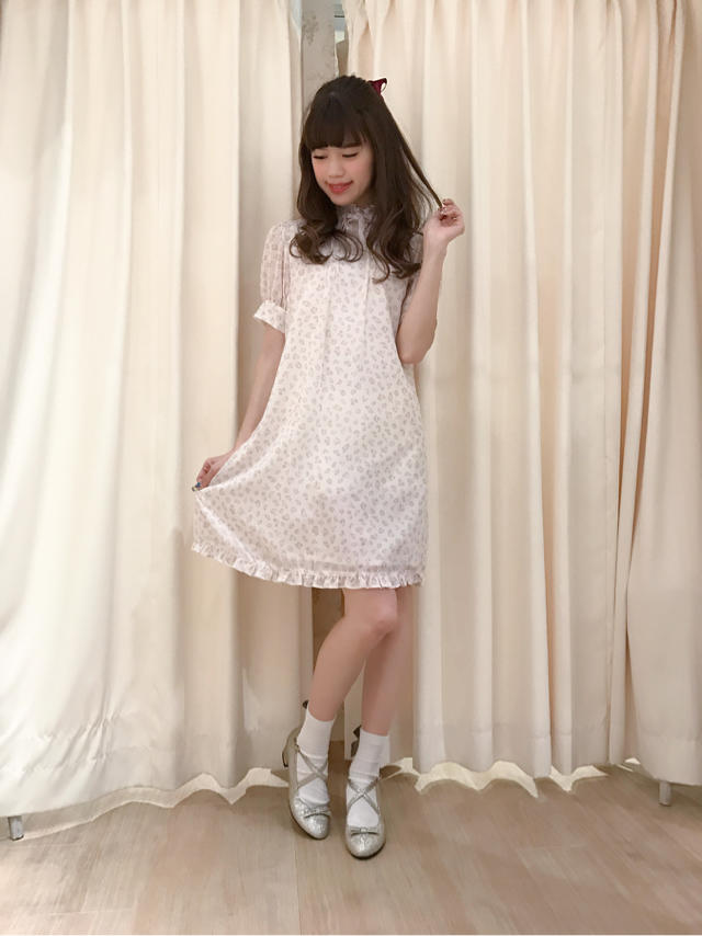 天王寺MIO♡淡いレオパード柄でFeminineなstyleに...♡♡