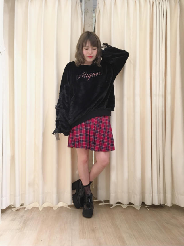 天王寺MIO♡カタログ掲載‼︎もこもこトップスがポイントのcasual code...♡