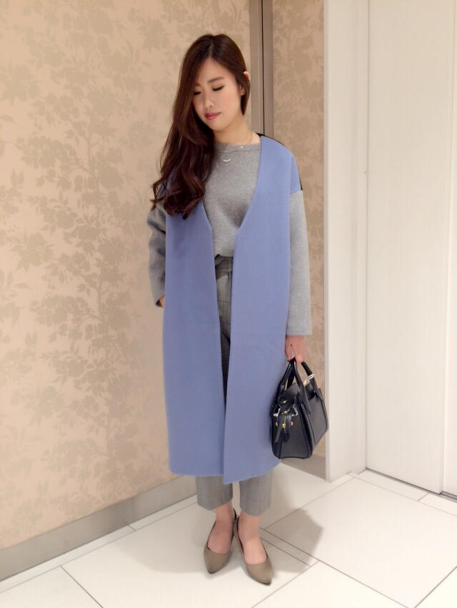 再入荷★SALEカラーブロックコート