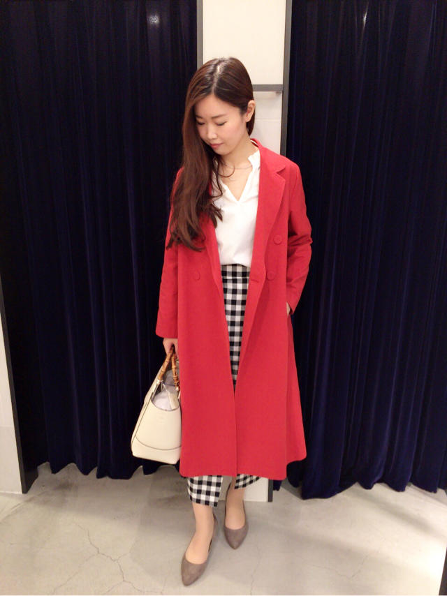 ロングテーパードジャケット♡