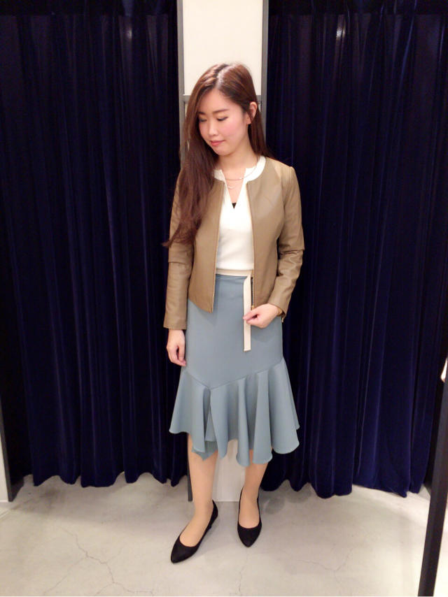 ソフィラ♡シンプルレザージャケット