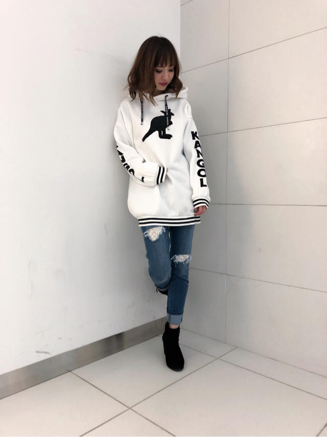 KANGOL★裏起毛パーカー♡りこ