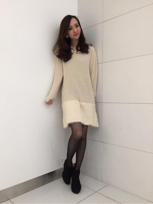 ニットワンピ♡