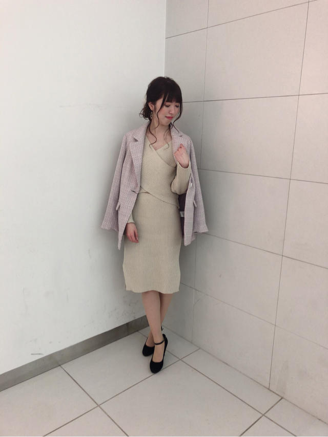ツイード柄ジャケット♡ふうか