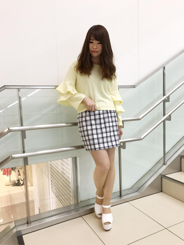 レイヤードトップス♡ゆき