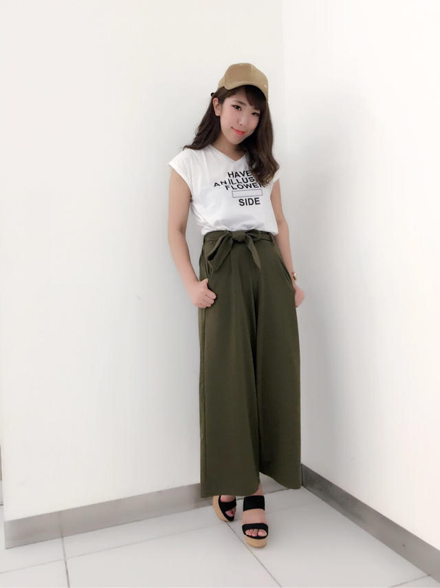 履き心地抜群！ ガウチョパンツ♡トミコ