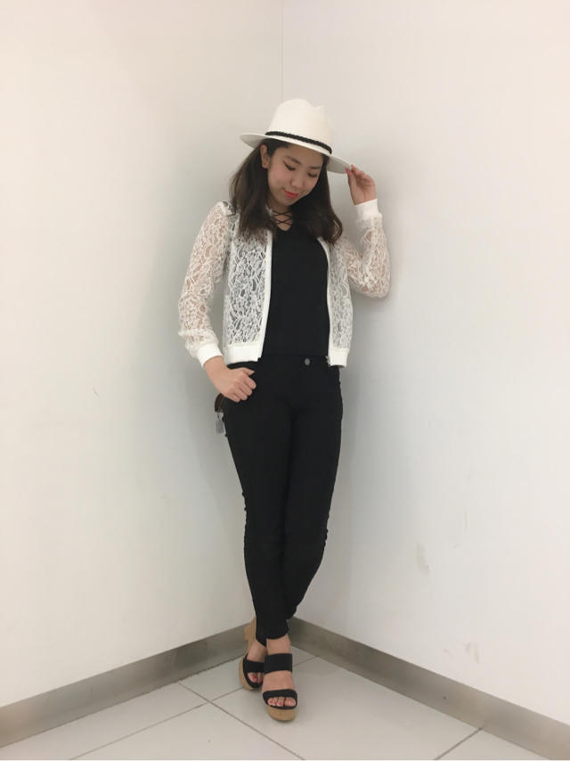総レースブルゾン♡りっぽん