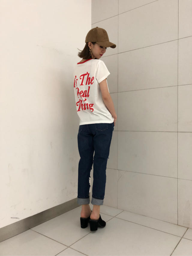 コカコーラコラボ♡バックロゴTシャツ♡りこ