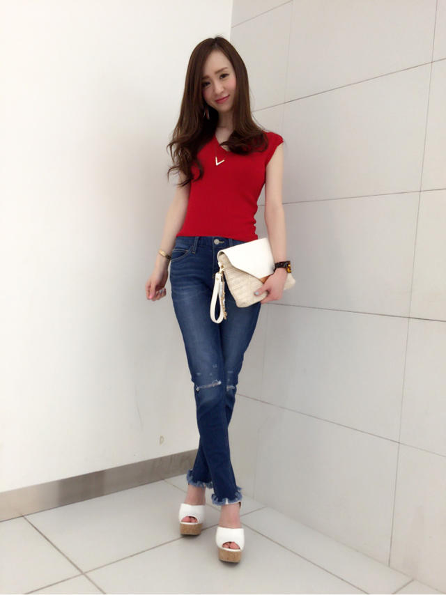 リブ♡ニットソー