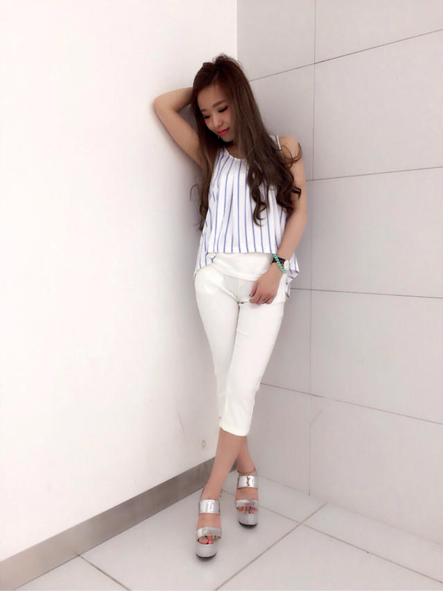 ストライプノースリー♡みほ