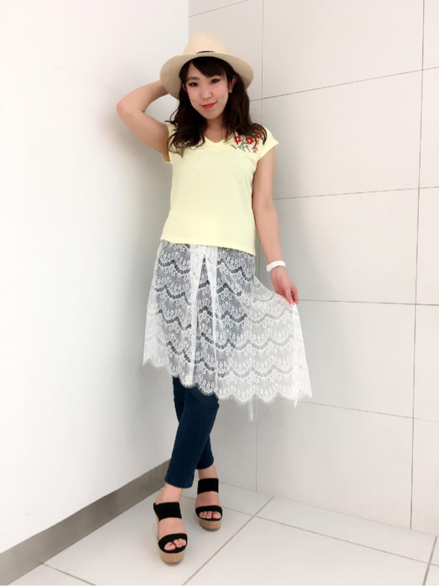 レーススカート♡りっぽん