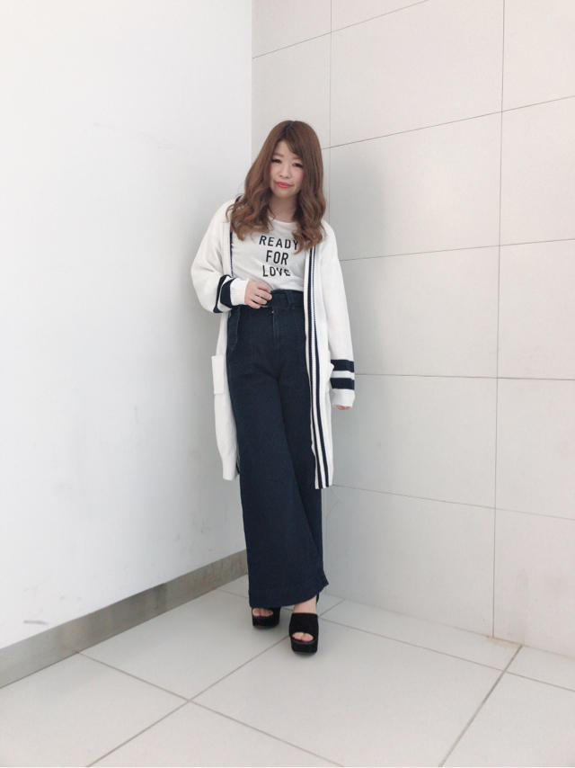 インナー×ライン入りトッパー♡ゆき