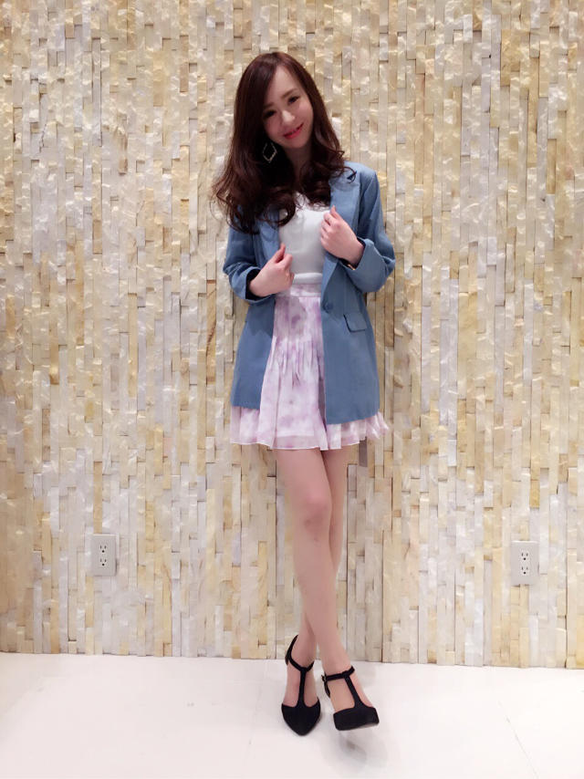 花柄♡スカート