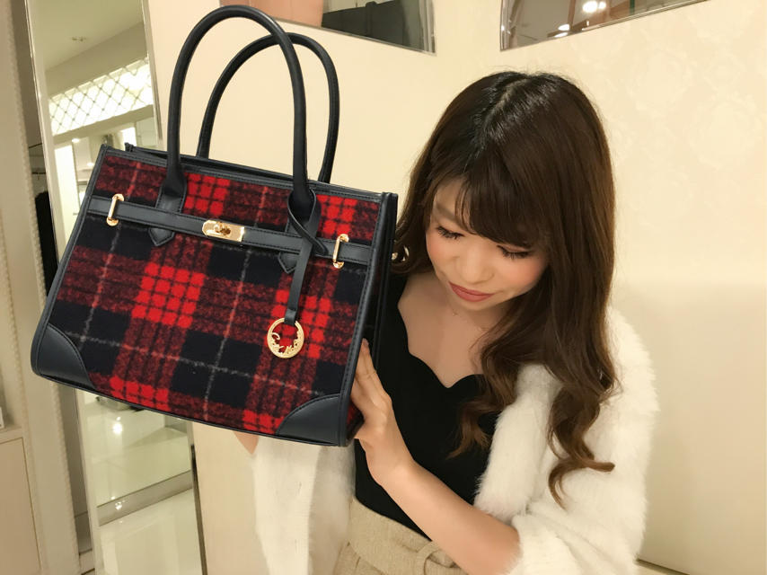 チェック柄BAG♡ゆき
