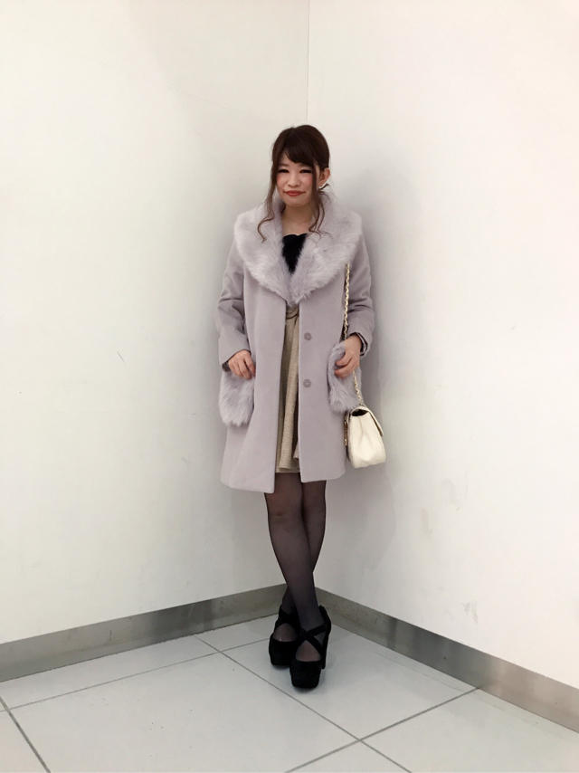 ファーづくしコート♡ゆき