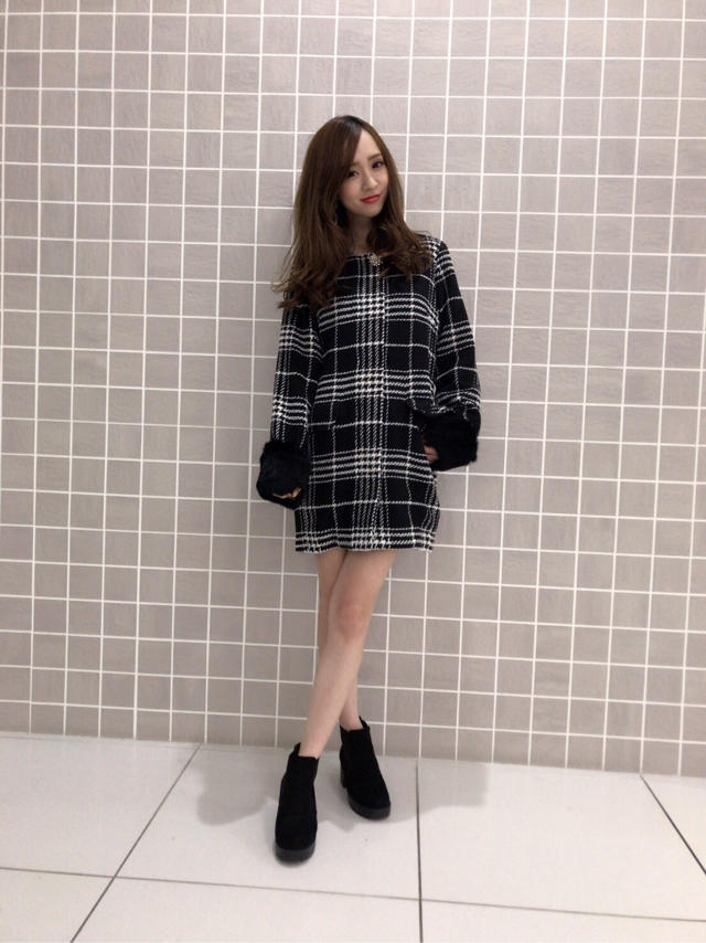 チェックコート♡あやにゃん