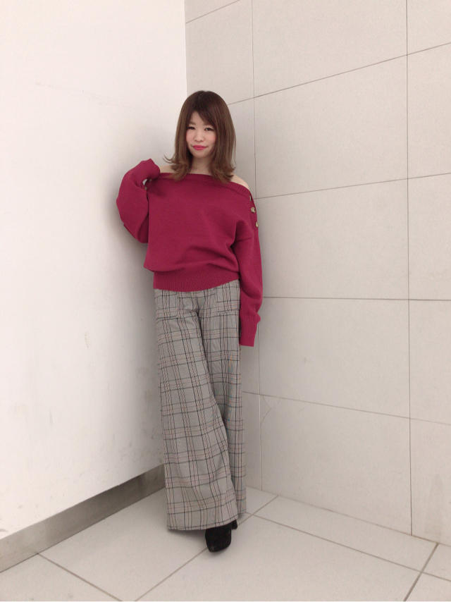 新作ニット♡ゆき