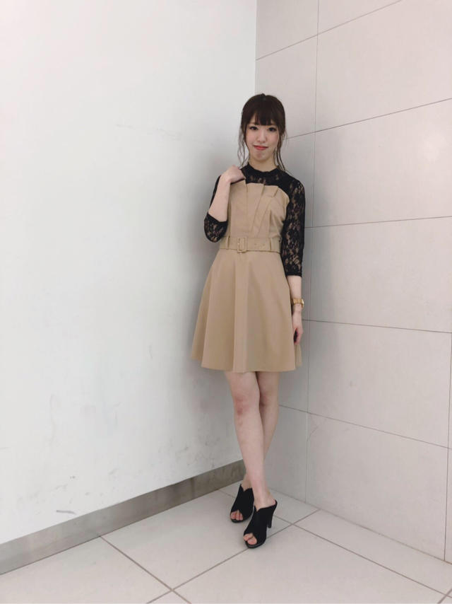 レースドッキングワンピ♡ふうか