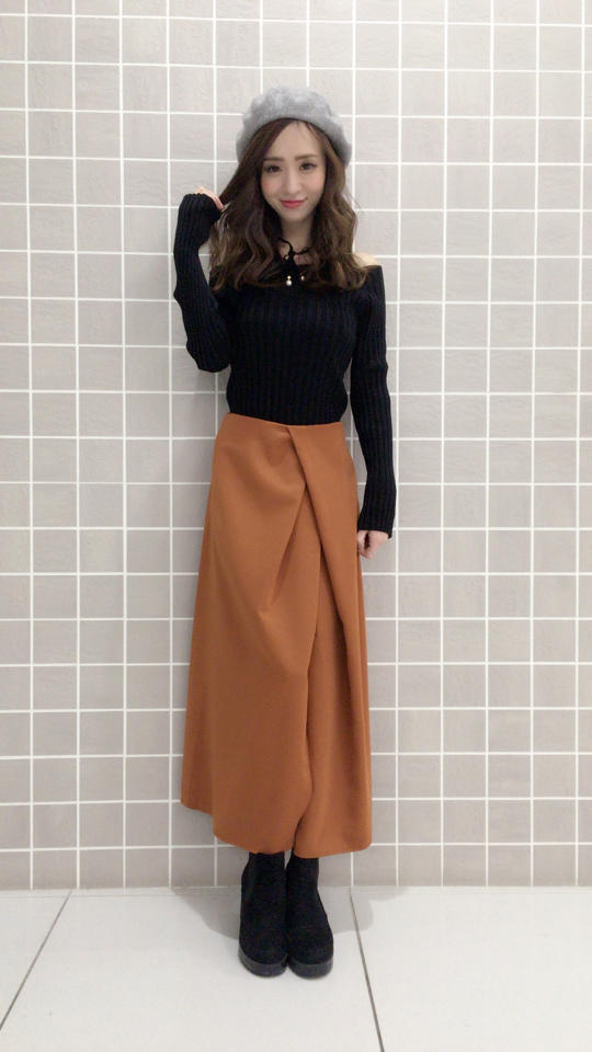 スリット入りロングスカート＊ことやん