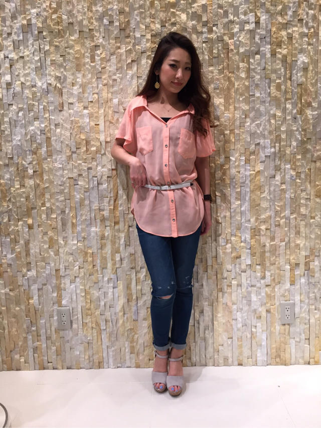 パセオ店大人気ブラウス♡offshot♡りほ